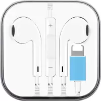 苹果12耳机扁头专用iPhone12入耳式耳塞原装手机通用有线蓝牙连接 苹果扁头耳机[白色]升级音质