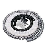 理线包线管整理保护套束集线护线电源电线收纳管绕线束线管理线器 黑色 16MM 100米(送夹子)