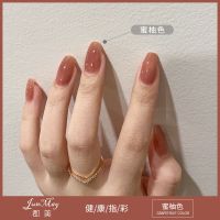 网红美甲冰透指甲油胶2020年新款蜜柚色显白网红流行色美甲店专用 47蜜柚色 15ml 高档瓶