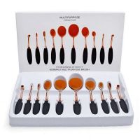 化妆刷套装可爱全套收纳筒桶初学者眼影BB霜刷眉粉底刷子美妆工具 10支BB刷高档套装[亏钱促销]