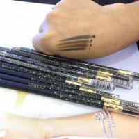 木杆眉笔防水防汗 自然易画 易勾勒 初学者女学生第二件半价 1#黑色(2支)