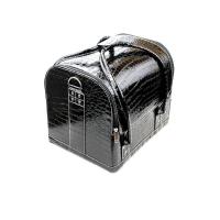 专业纹绣工具箱多层化妆箱半永久纹绣师工具箱美睫手提美容美甲箱 手提鳄鱼纹工具箱 黑色