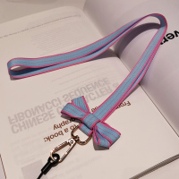 手机挂绳挂脖长链女款挂件苹果oppo华为vivo小米手机壳宽带子挂饰通用手工编织不勒脖创意可拆卸钥匙防丢绳潮 长款[天空