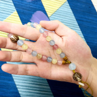 玉髓短款挂手腕手机链挂绳防丢链可爱时尚淑女风个性挂件 仙瑶26cm