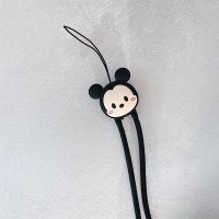 韩风卡通手绳防摔挂绳女款挂饰挂件饰品手机绳子个性创意硅胶韩国 米奇