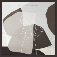 「知雾原创」莫兰迪灰色~优雅百搭ins丝巾小方巾女领巾发带围巾 灰度油画 送珍珠丝巾扣