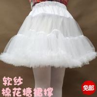 lolita软纱裙撑暴力无骨裙撑衬裙半身裙日常软妹蓬蓬裙cosplay