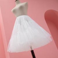 洛丽塔日常撑60CM中长款无骨软纱裙撑Lolita暴力云朵撑蓬裙半身裙