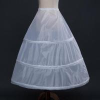 婚纱礼服演出服装配饰裙撑搭配演出服 的白色内衬3圈外纱衬裙