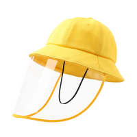 儿童帽子隔离头罩0-5岁男女童婴幼儿宝宝防护帽护脸可拆卸 四季款(面罩防护款) 52CM(建议3到5岁)