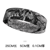 运动吸汗头带男头巾护额头戴止汗跑步健身篮球束发带女百搭嘻哈潮 TD-32