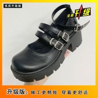 复古百搭英伦风单鞋女2021春季新款日系软妹学院风洛丽塔小皮鞋潮 哑光升级版 35