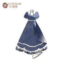 意向金 新款原创 雾都 lolita cla优雅系洛丽塔连衣裙 成团可抵尾款 只是意向金