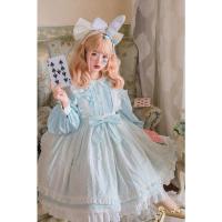 花信子 白绵糖原创Lolita围裙爱丽丝可爱洛丽塔娃娃外搭蕾丝罩裙 尾款 尾款70 均码 只是定金