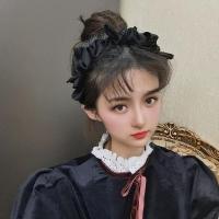 韩国东大门复古绸缎多个蝴蝶结发箍法式气质洛丽塔整圈发卡发带 三个颜色都年后发啦!售空