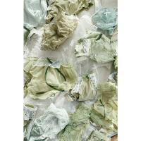 日本洛丽塔透明蕾丝内裤包臀三角底裤棉透气女生网纱薄荷绿小清新 自己截图款式 M