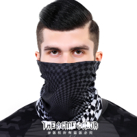 户外运动防晒面罩百变魔术头巾钓鱼骑行脖套夏季薄款速干围脖男女 Q06-白夜行者