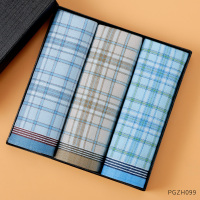 手帕手绢男士纯棉吸汗正方形小方巾手巾帕随身擦汗小手帕老式礼物 才华3条