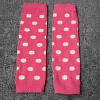 超嗲辣妹芭比少女粉色系手袖 黑甜ins原宿个性防晒袖套JK格裙搭配 白圆玫红底短款手袖一对（手粗会紧）