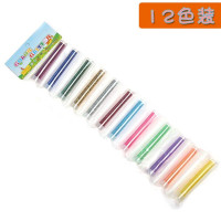 12支装金葱粉闪粉金粉亮粉12色闪光粉幼儿园儿童DIY绘画手工材料 12色金葱闪粉12支装