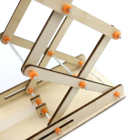 diy科技小制作液压升降机儿童手工创意拼装玩具小学生科学实验包 材料包 含胶、打磨工具