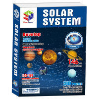 太阳系8大行星立体拼图太空天文星球3D模型diy手工益智儿童玩具