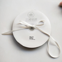 0.6cm细丝带 婚礼请柬装饰优质双面涤纶带 diy蝴蝶结材料包装彩带 白色 本白01#