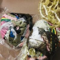 全国手工花边辅料 网纱水溶蕾丝棉线 各种花边随机称一斤 杂款花边一斤