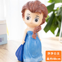 涂色石膏娃娃彩绘白胚 儿童diy手工制作搪胶陶瓷摆地摊存钱罐玩具 女孩1[送12色颜料2只画笔1个调色盘]