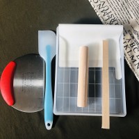 牛轧糖模具4件套不粘牛扎糖切割盘手工diy烘焙工具套装硅胶垫家用 活底盘6件套
