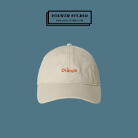 原创鸭舌帽韩版软顶棒球帽男女学生情侣纯棉遮阳鸭舌帽子 杏色 可调节