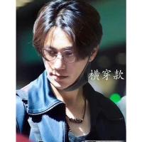 天珠挂绳横穿竖穿挂脖锁骨项链绳子手工编织男女西藏饰品玉吊坠绳 一条黑色横穿款挂绳(不含天珠)