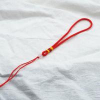 手把件挂绳线 文玩玉器玉石挂件绳子香包荷包编织手工配件吊绳 红色B款手把绳 20条一份