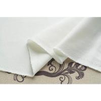 优质白色纯棉加厚弹力牛仔布料外套裙子裤子上衣手工DIY服装面料 亏本米白纯棉无弹力560克