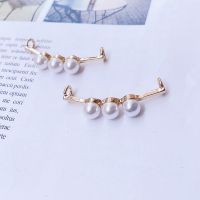 小白鞋鞋花帆布鞋装饰品板鞋AJ鞋面金属水钻珍珠带钻鞋配饰鞋带扣 1号[1双装]珍珠珠唯美款