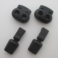 懒人鞋带防松扣弹簧扣免系固定器金属成人儿童鞋子配件防滑扣防。 黑色扁扣