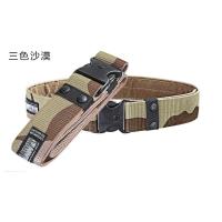 户外黑鹰战术腰带尼龙外腰带特种兵军迷帆布腰带武装带5.5宽 黑鹰外腰带沙漠迷彩 均码