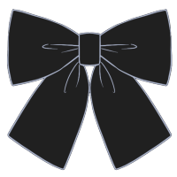 原创正版JK制服格裙平角兔耳斜角领结蝴蝶结女 [平角] 黑色