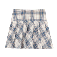 jk制服女装学生装学院风裙子百褶裙套装全套领带上衣女夏两件套 短裙 S