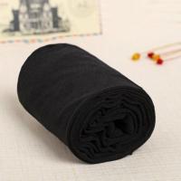 防勾丝天鹅绒连裤袜女薄款黑丝袜春秋性感JK黑色ins潮夏季白丝袜 黑色 踩脚款