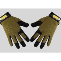 海豹超级技师全指战术手套军迷男女户外登山骑行运动防滑 巧克力色 S