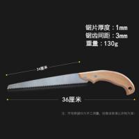 手锯手工锯墙板锯迷你锯家用手持园林果树锯小钢锯木工锯子户外锯 702木柄锯子 (送手套)