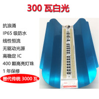 led碘钨灯超亮100W工作灯户外防水太阳灯管1000w投光灯工地照明灯 300瓦工程款[白光]500珠