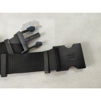 火蓝户外军训腰带黑色编织内外腰带冬夏训练腰带战术外腰带 3号黑（XF皮腰带） 均码