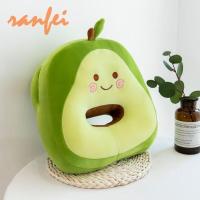 小学生抱枕午睡枕卡通枕午休枕趴睡枕儿童趴趴枕动物枕头神器桌子 极软-插手-牛油果35*30*20-B17 退货险+眼罩+