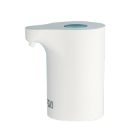 富光桶装水抽水器纯净水桶按压小型压水出水器电动家用饮水机自动 白色