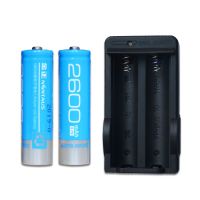18650收音机电池2600毫安大容量充电锂电池可充电用看戏机唱戏机 2600mAh[买2送座充]