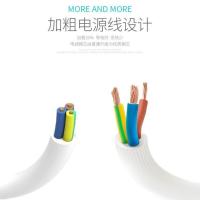 立式办公开关牛插座板多功能带usb多孔家用排插排快充电源插线板 [----产品四面均有插位----] 1.8米[蓝色]