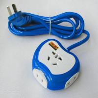 创意2.5/4.5/7.5米插座排插线板接线板加厚铜片家用多孔排插插座 7.5米苹果插座(黄色线材)