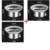 304不锈钢防臭器堵臭器蹲便器防倒流神器蹲坑防臭味盖板蹲厕防臭 大号 3件